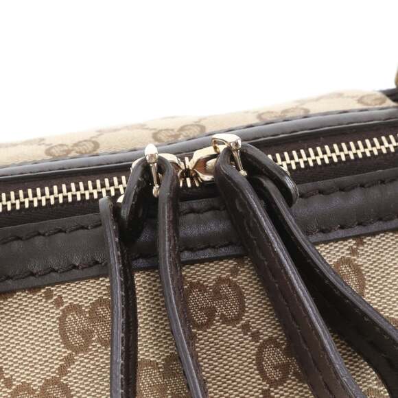 GUCCI Brown Leather Shoulder Bag - Picture 4 of 10